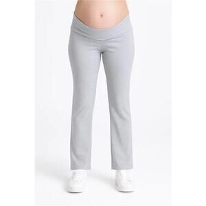 Motherhood Grey Flare High Waist Yoga Pants L